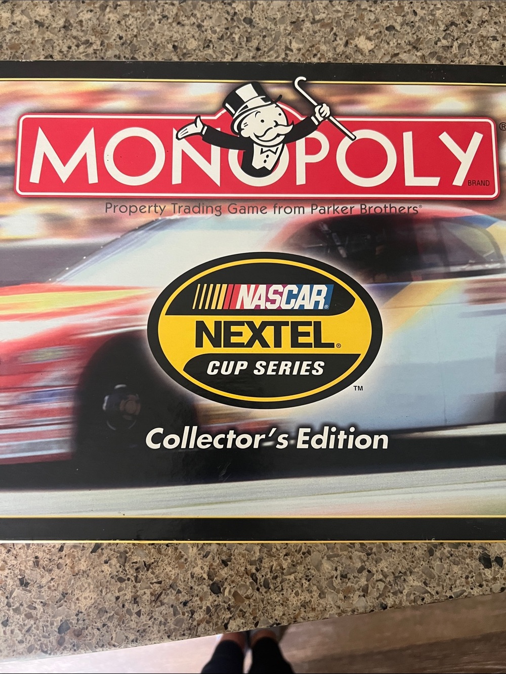 Monopoly NASCAR Nextel Cup Series Collector's Edition Board Game - Red/Yellow